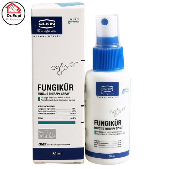 Thuốc trị nấm cho chó mèo ALKIN Fungikur
